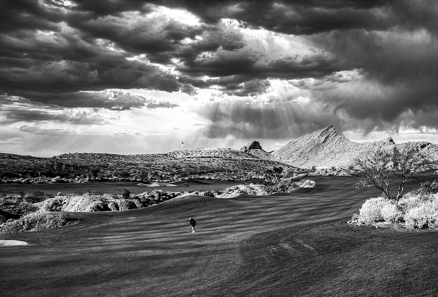 Mountain Photograph - Reflection Bay Golf Course - Las Vegas #1 by Mountain Dreams
