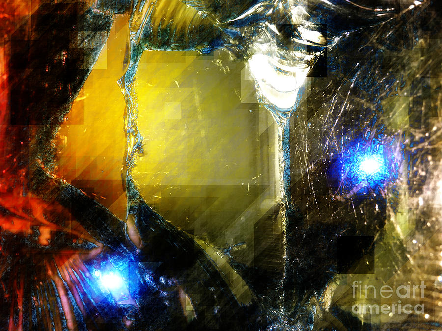 Reflections of Glass #1 Digital Art by Phil Perkins