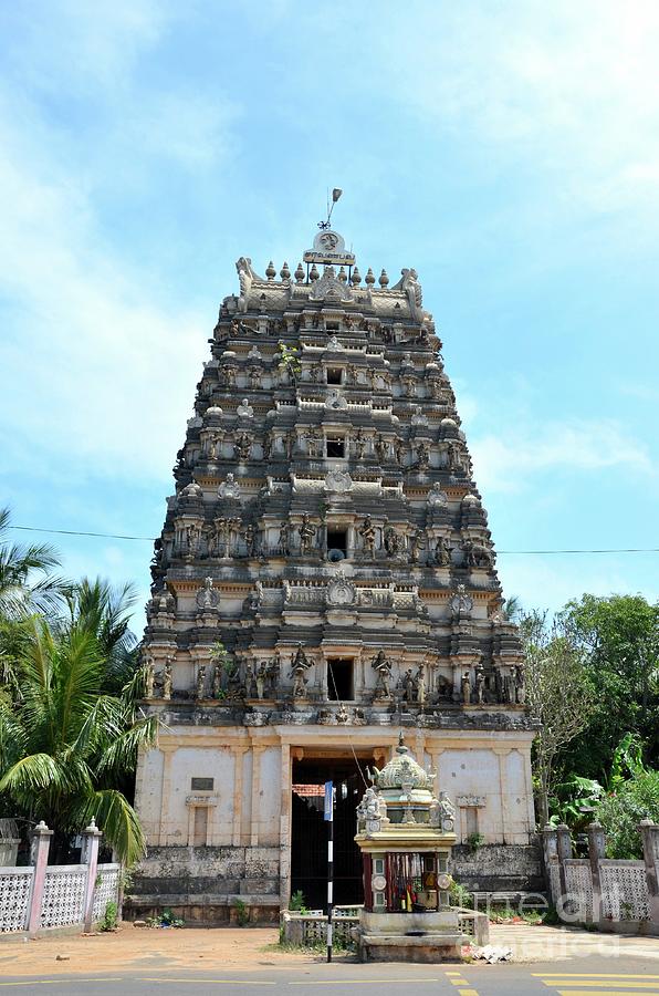 Architecture Photograph - Remains of gopuram pagoda of Maviddapuram Kandaswamy Hindu Temple Jaffna Peninsula Sri Lanka #2 by Imran Ahmed