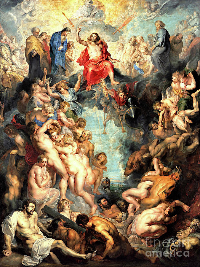 Remastered Art Immaculate Conception by Peter Paul Rubens 20231118 #2 Painting by Peter Paul Rubens