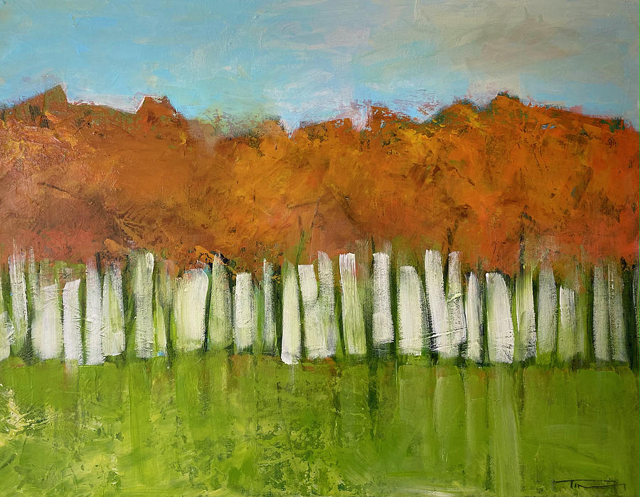 Remnants of Autumn #2 Painting by Tim Nyberg