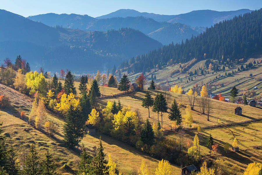 Remote rural landscapes of north west Romania Photograph by Gavriel ...