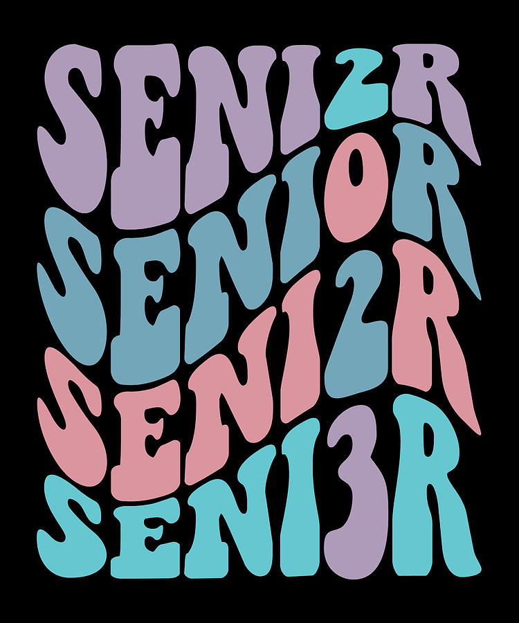 Retro Senior 2023 Back to School Class Of 2023 Graduation Digital Art ...