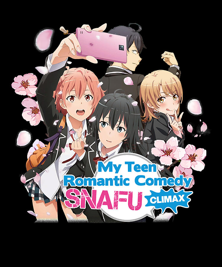 Retro My Teen Romantic Comedy SNAFU logo Drawing by Oregairu - Pixels