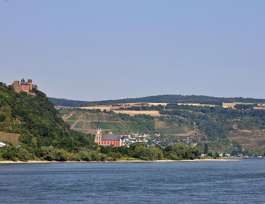 Rhein River View #1 Photograph by Yvonne M Smith