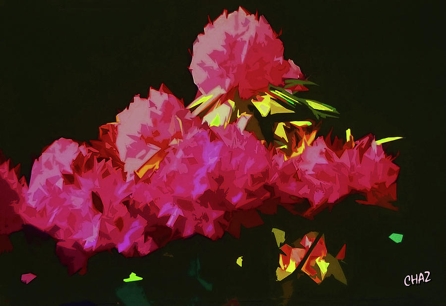 Rhododendrons #1 Painting by CHAZ Daugherty