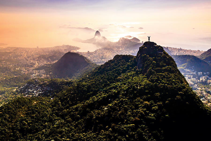 Rio de Janeiro landscape #1 Photograph by Cokada