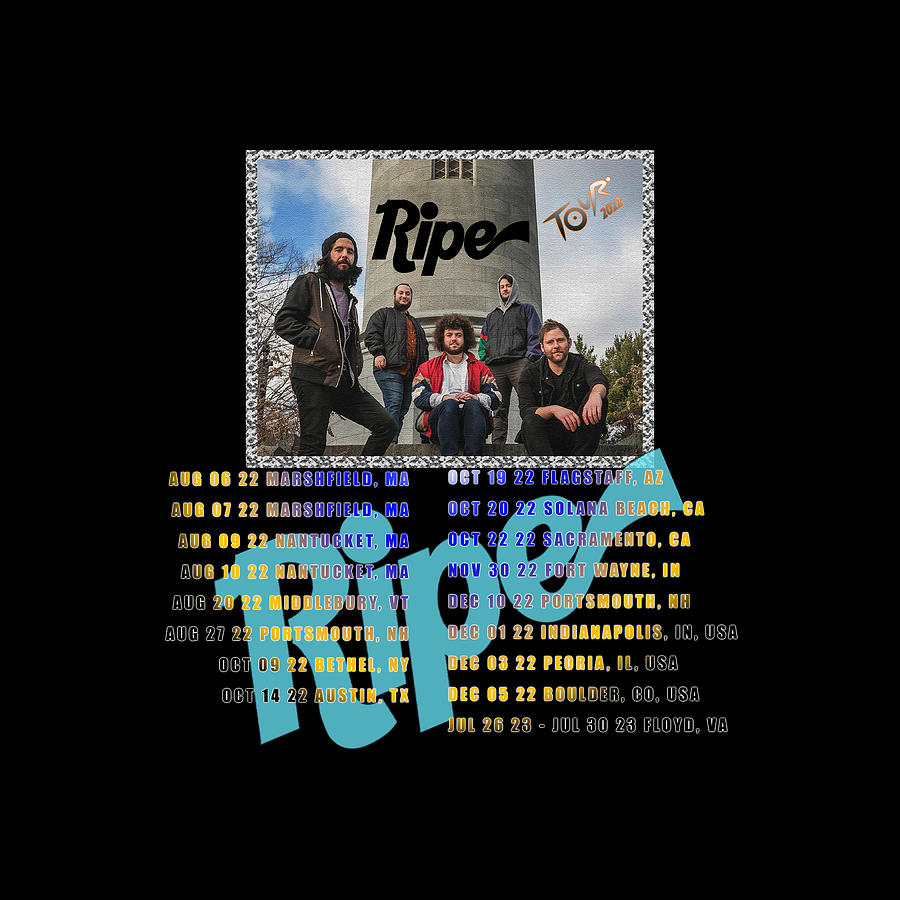 Ripe Band On Tour 2022 Digital Art by Maliodae Aliodae Fine Art America