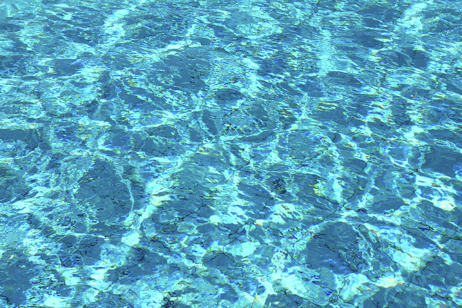 Ripple Turquoise Water Background #1 Photograph by Mikhail Kokhanchikov
