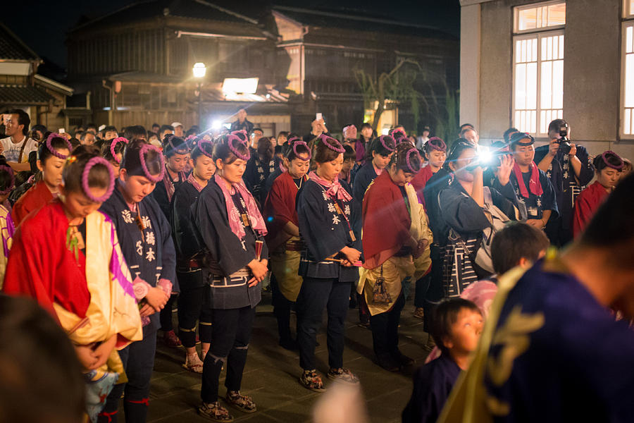 Ritual for returning parade float - Sawara Autumn Festival #1 Photograph by Satoshi-K