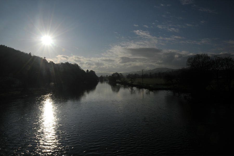 River Dee at Rhug #1 Photograph by Harry Robertson