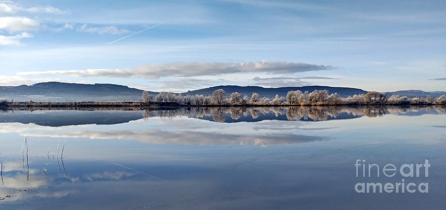River Suir reflections #1 Photograph by Joe Cashin
