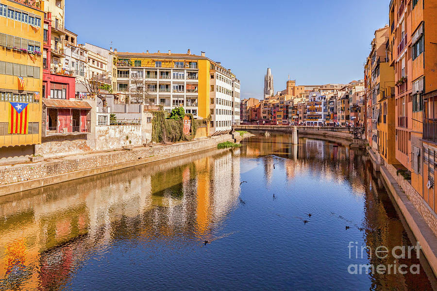River View, Girona, Spain #1 Photograph by Colin and Linda McKie