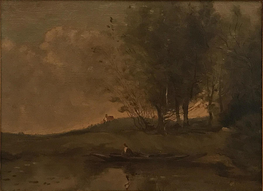 River View Painting by Jean Baptiste Camille Corot - Fine Art America