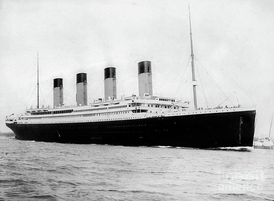 Titanic Propellers Photograph - RMS Titanic #1 by Jon Neidert