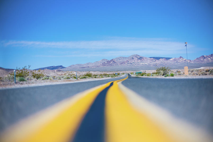 Road, Death Valley #1 Photograph by Eugene Nikiforov