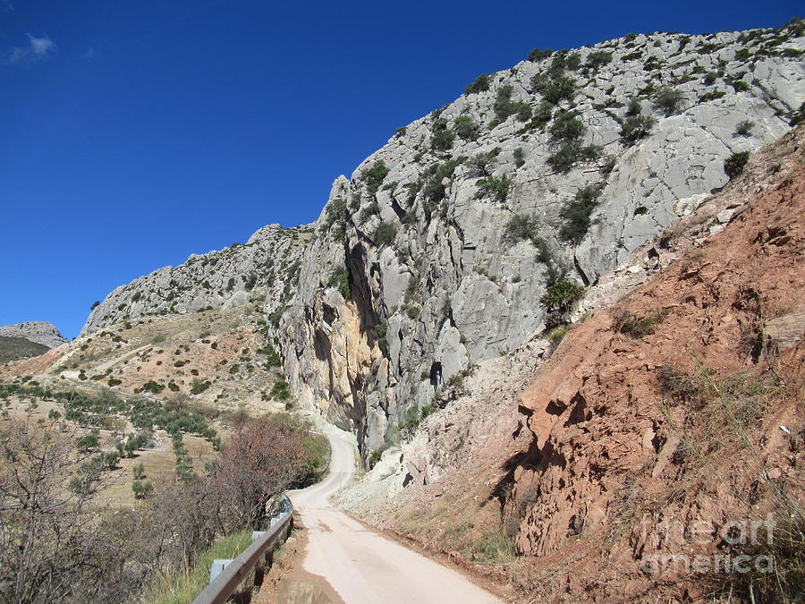 Road from Valle de Abdalajis to El Chorro #2 Photograph by Chani Demuijlder