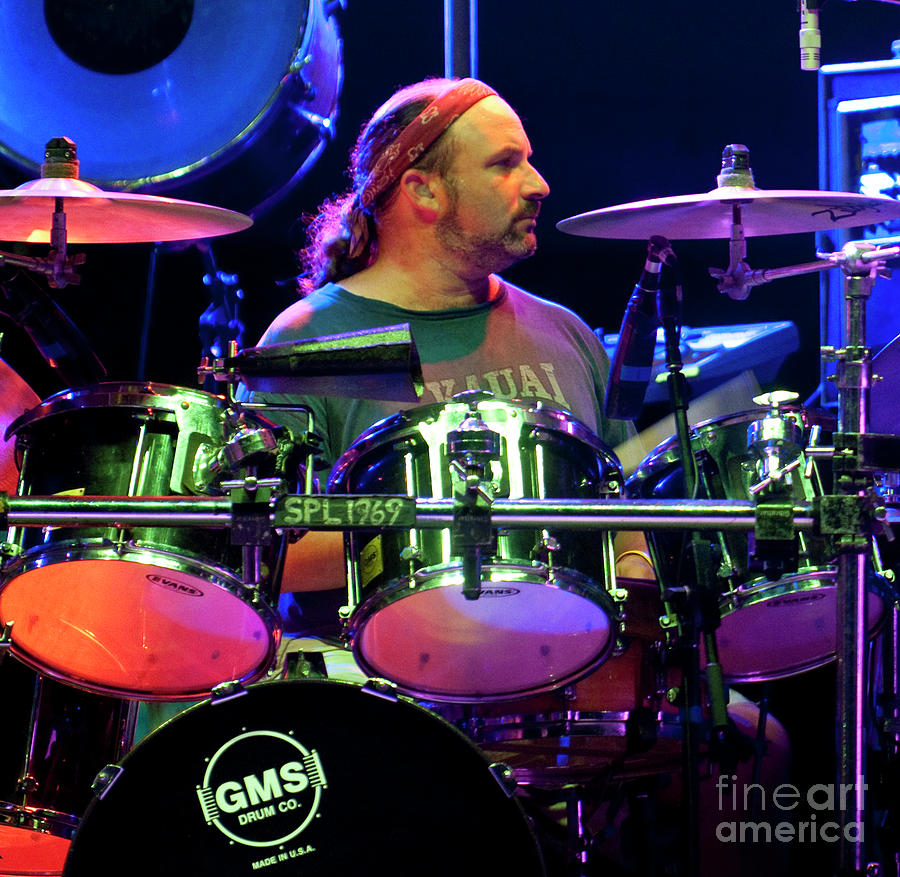 Rob Koritz with Dark Star Orchestra at Gathering of the Vibes #1 Photograph by David Oppenheimer