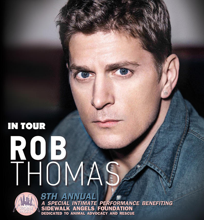 Rob Thomas Tour 2019 Digital Art by Ceri Bel Fine Art America