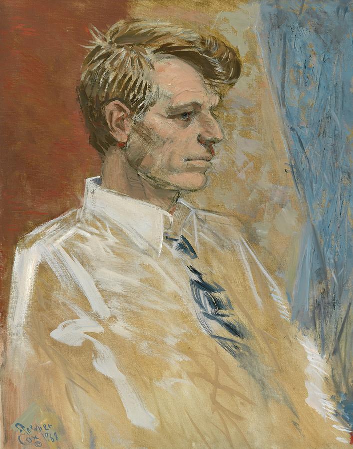 Robert Francis Kennedy #1 Painting by Gardner Cox