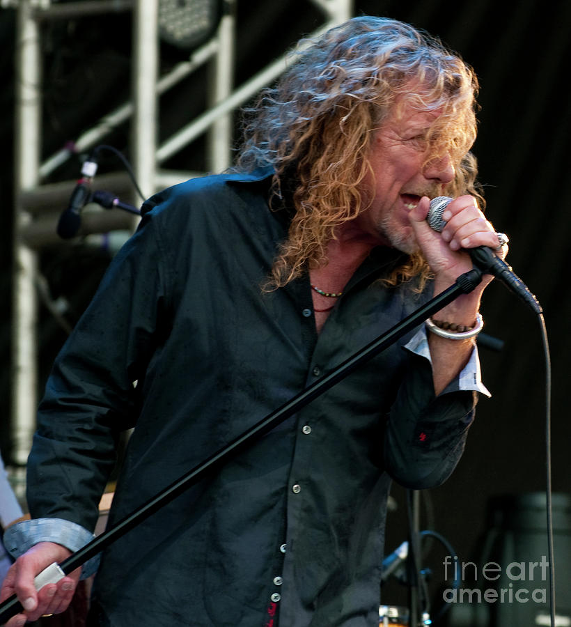 Robert Plant and the Band of Joy at Bonnaroo #1 Photograph by David Oppenheimer