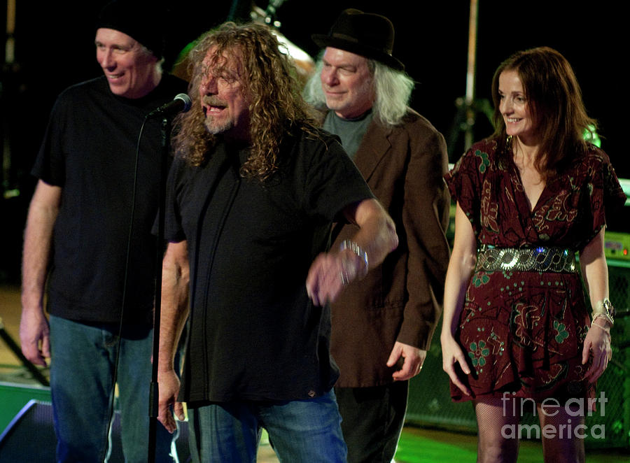 Robert Plant and the Band of Joy #1 Photograph by David Oppenheimer