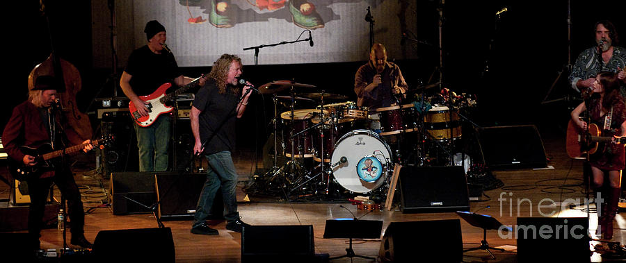 Robert Plant and the Band of Joy Photos with Robert Plant, Patty #1 Photograph by David Oppenheimer