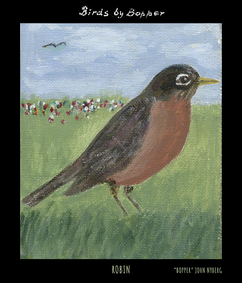 Robin Painting by Tim Nyberg