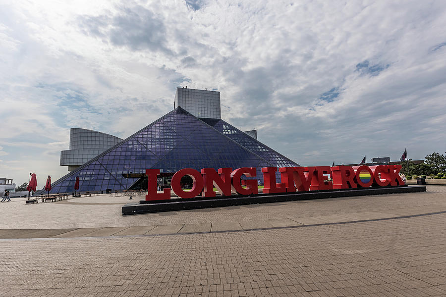 Rock and Roll hall of fame #1 Photograph by John McGraw
