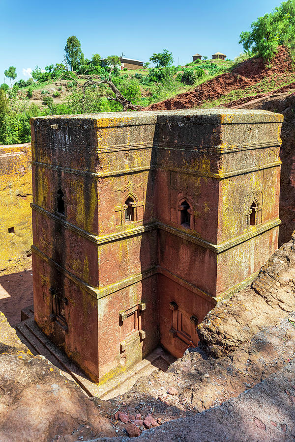 Rock-hewn Church Of Saint George, Lalibela Ethiopia Photograph By ...