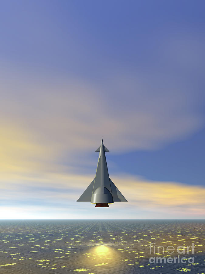 Rocket Launch #1 Digital Art by Phil Perkins
