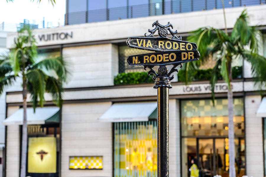 Rodeo Drive, Beverly Hills #1 Photograph by Anouchka