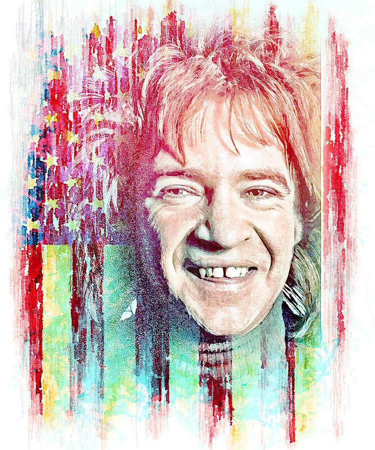 Rodney Bingenheimer Mixed Media by Michael Earch | Pixels