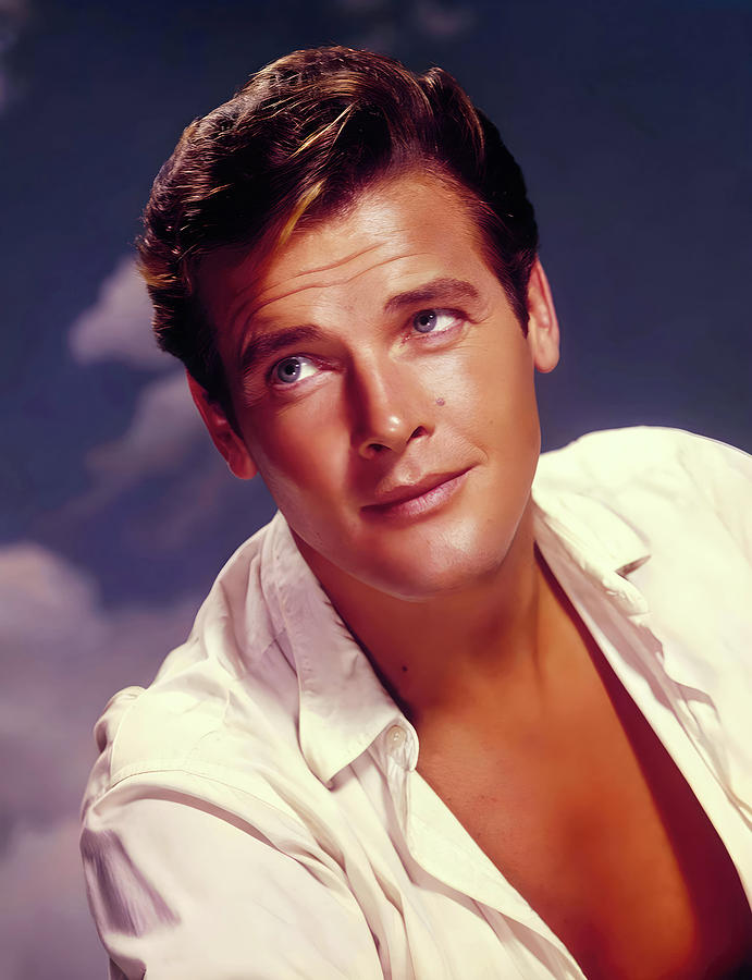 Roger Moore. #1 Photograph by Album
