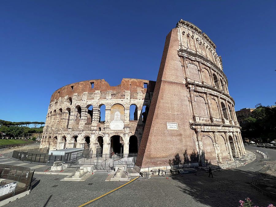 Roman Coliseum #1 Photograph by Ed Stokes