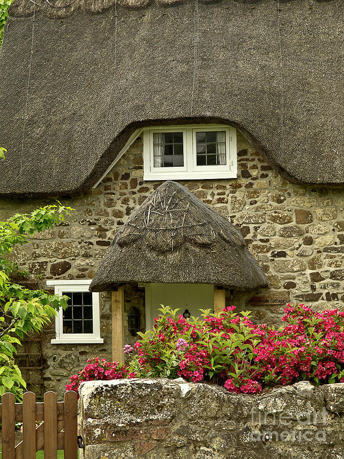 Romantic Cottage With Hatch Roof #2 Photograph by Tatiana Bogracheva