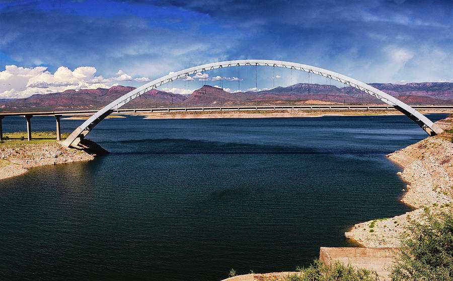 Roosevelt Lake Bridge Photograph by Saija Lehtonen - Fine Art America