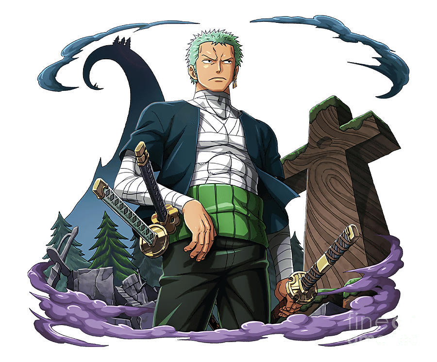 Roronoa Zoro Digital Art by Freddy Brown - Fine Art America