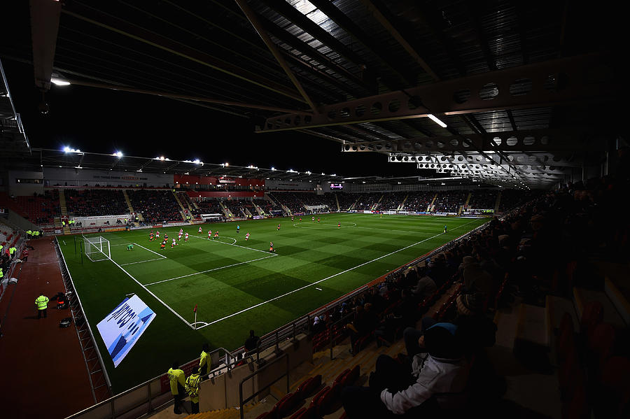 Rotherham United v Fulham - Sky Bet Championship #1 Photograph by Laurence Griffiths