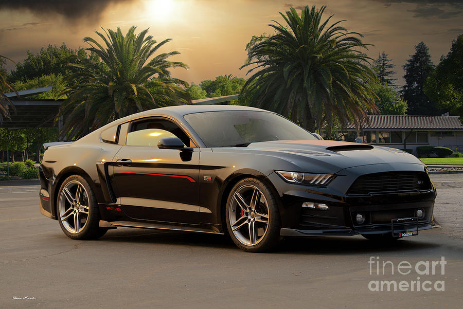 Roush Mustang Stage 2 #1 Photograph by Dave Koontz