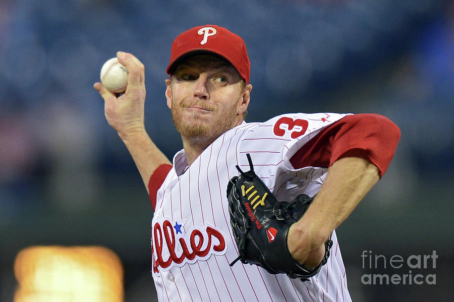 Roy Halladay #1 Photograph by Drew Hallowell