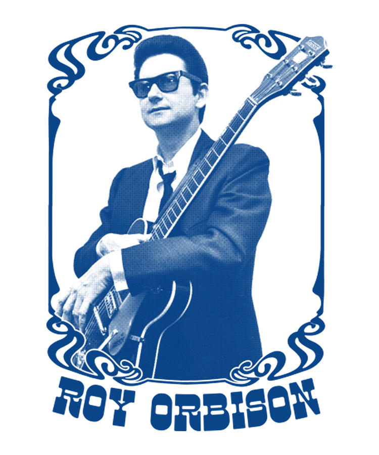 Roy Orbison Vintage Aesthetic Design Fanart Digital Art By Cynthia ...