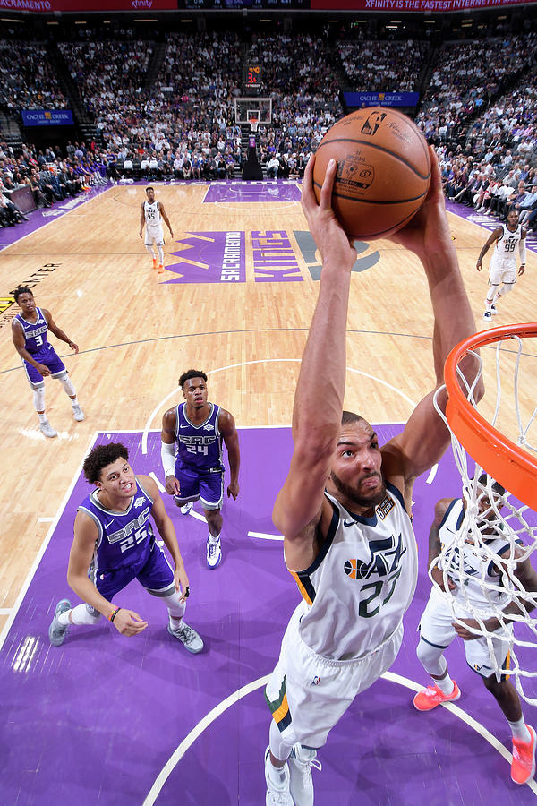 Rudy Gobert Photograph by Rocky Widner