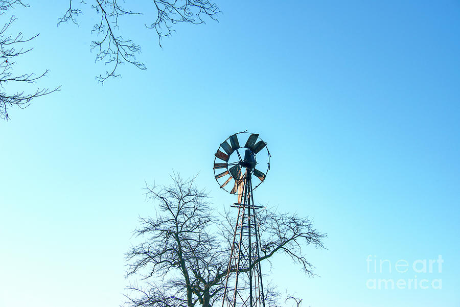 Rural Windmill #1 Photograph by David Arment
