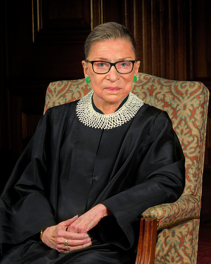  Ruth Bader Ginsburg #1 Photograph by Supreme Court of the United States