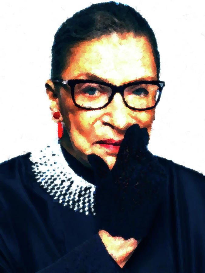 Ruth Bader #1 Painting by Vintage Collectables