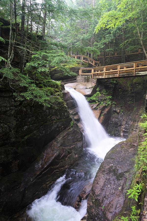 Sabbaday Falls in the White Mountains Photograph by Patricia Caron