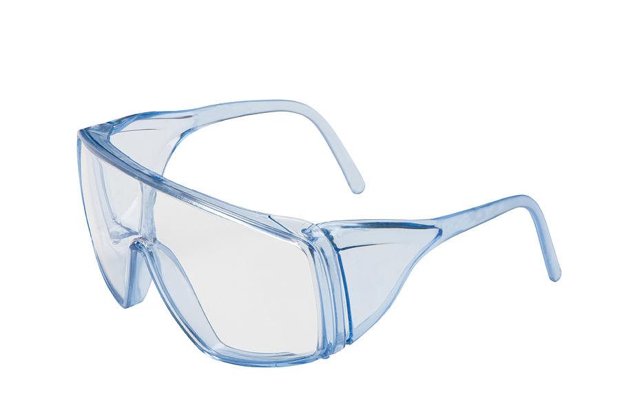 Safety Glasses With Clipping Path #1 Photograph by GaryAlvis
