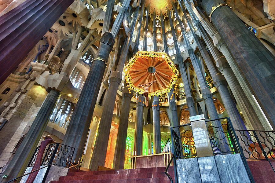 Sagrada Familia, Barcelona Photograph by Eugene Nikiforov