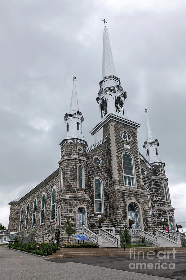 Saint Christophe dArthabaska Church in Victoriaville, Quebec, C #1 Photograph by Marek Poplawski